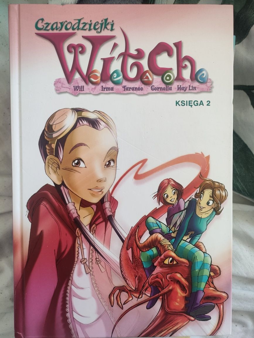 Komiksy "Czarodziejki W.I.T.C.H" księgi 1-4