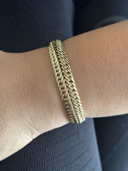 Złota bransoletka 585 14k bransoleta