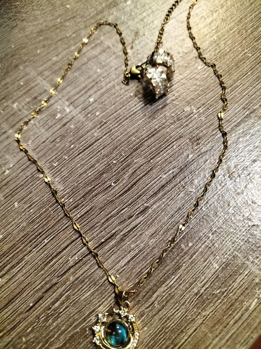 Conjunto de colar e brincos