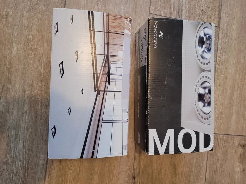 2 szt. lamp MOD white II 9412 - Nowodvorski. Nowe - bez żarówek!