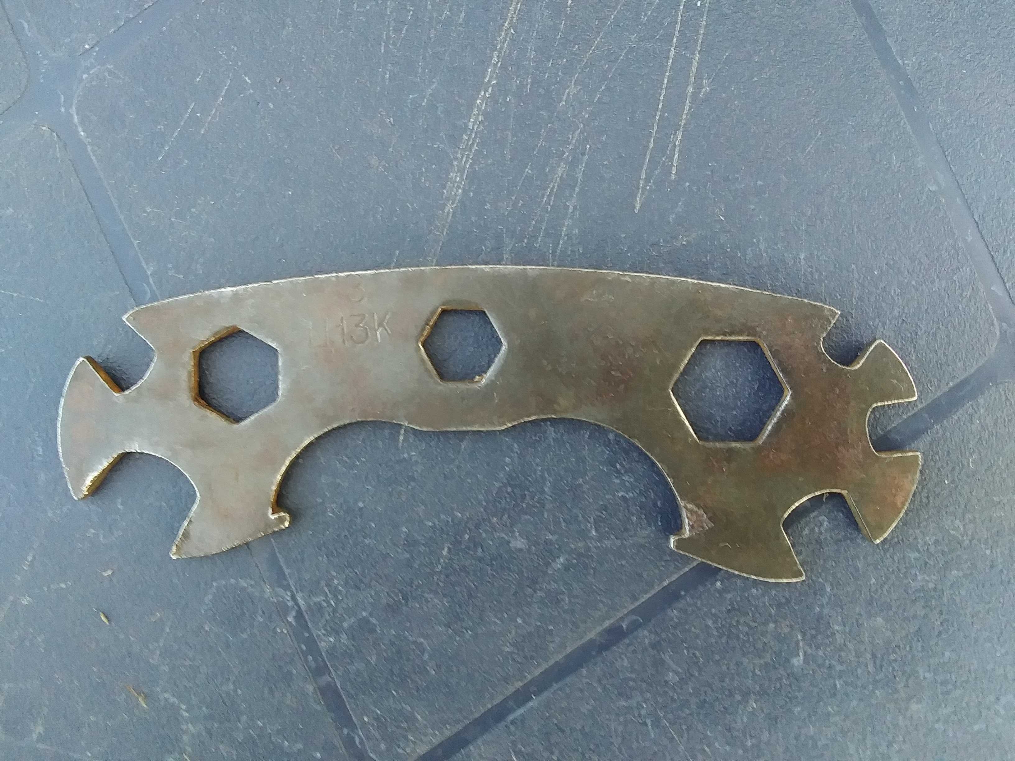 Stary klucz do roweru motoru kluczyk rowerowy 7 8 12 mm 14 15 17 CCCP