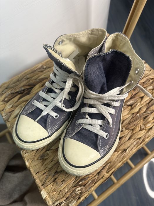 Converse All Star High, EUR 35 (22 см) — унісекс, сині, текстиль