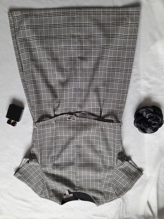 Sukienka z podszewką H&M 42 wypada40? elegancka 32% wiskoza z paskiem