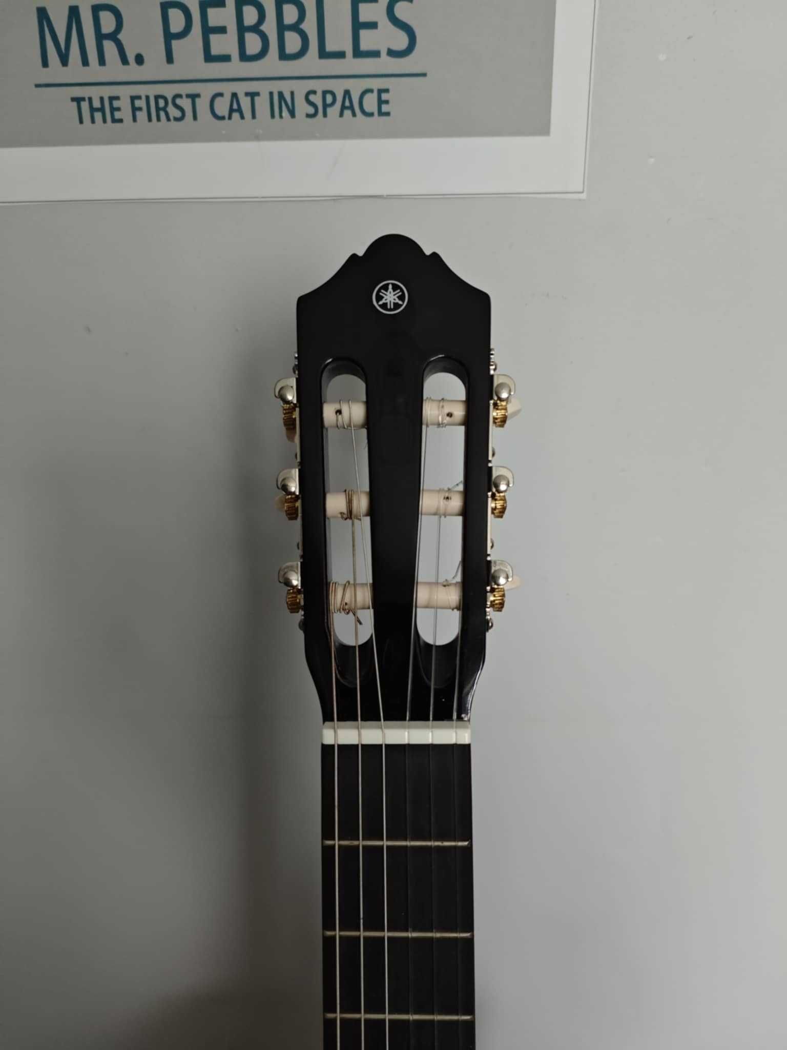 Zestaw dla początkującego gitarzysty: Yamaha C40 BL + akcesoria