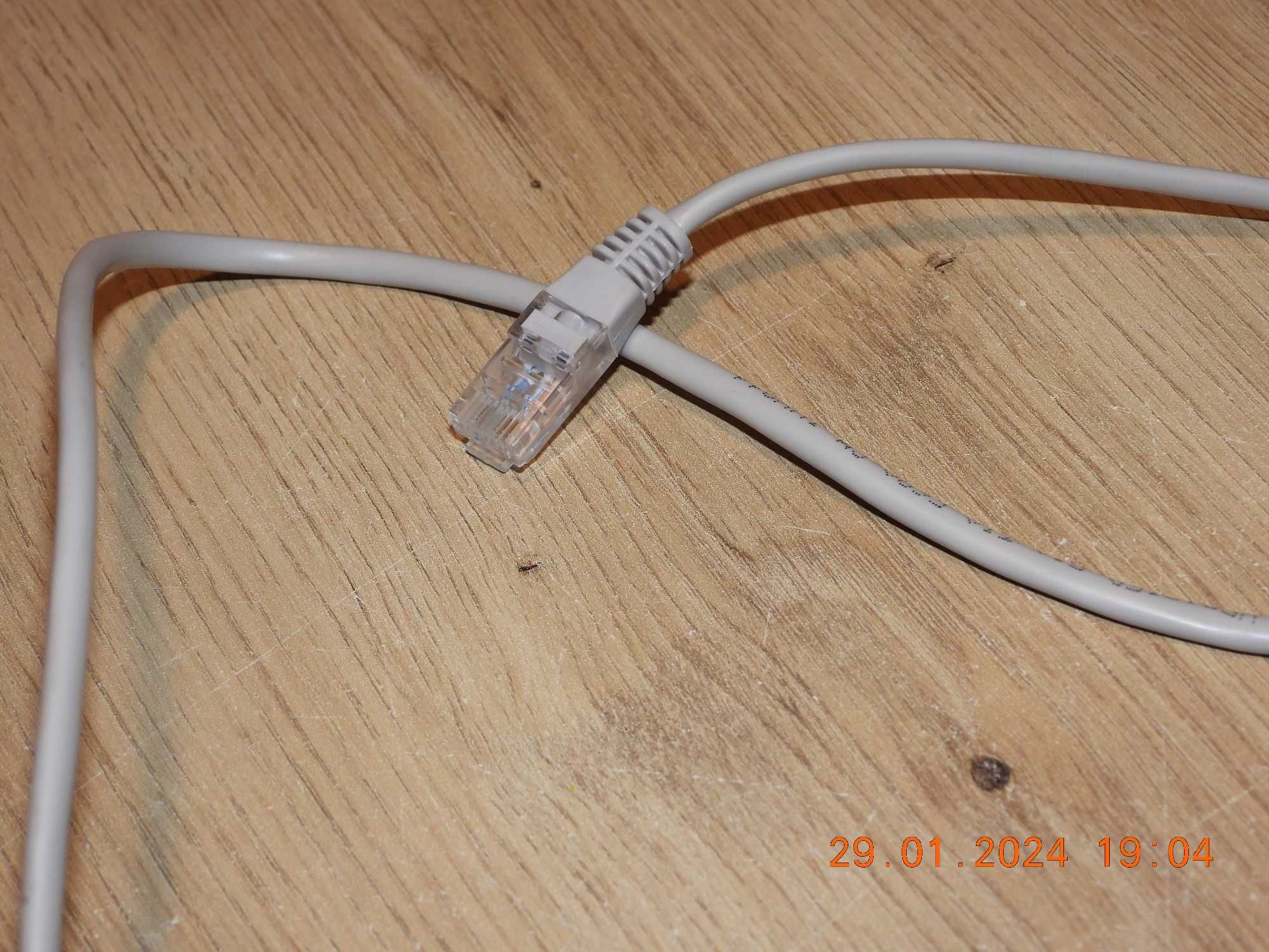 Kabel sieciowy  LAN ETHERNET RJ45 - 100cm