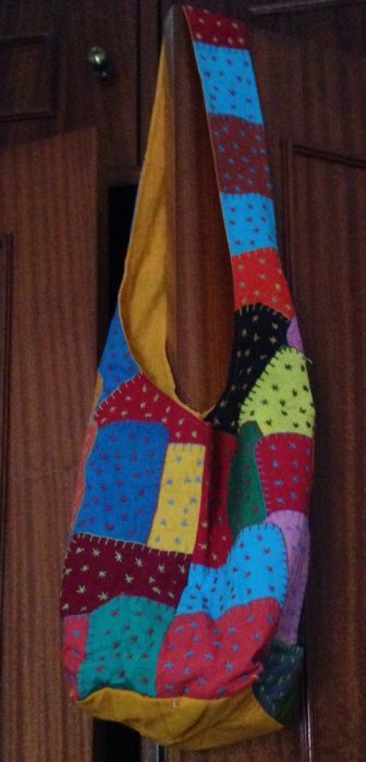 Mala colorida handmade