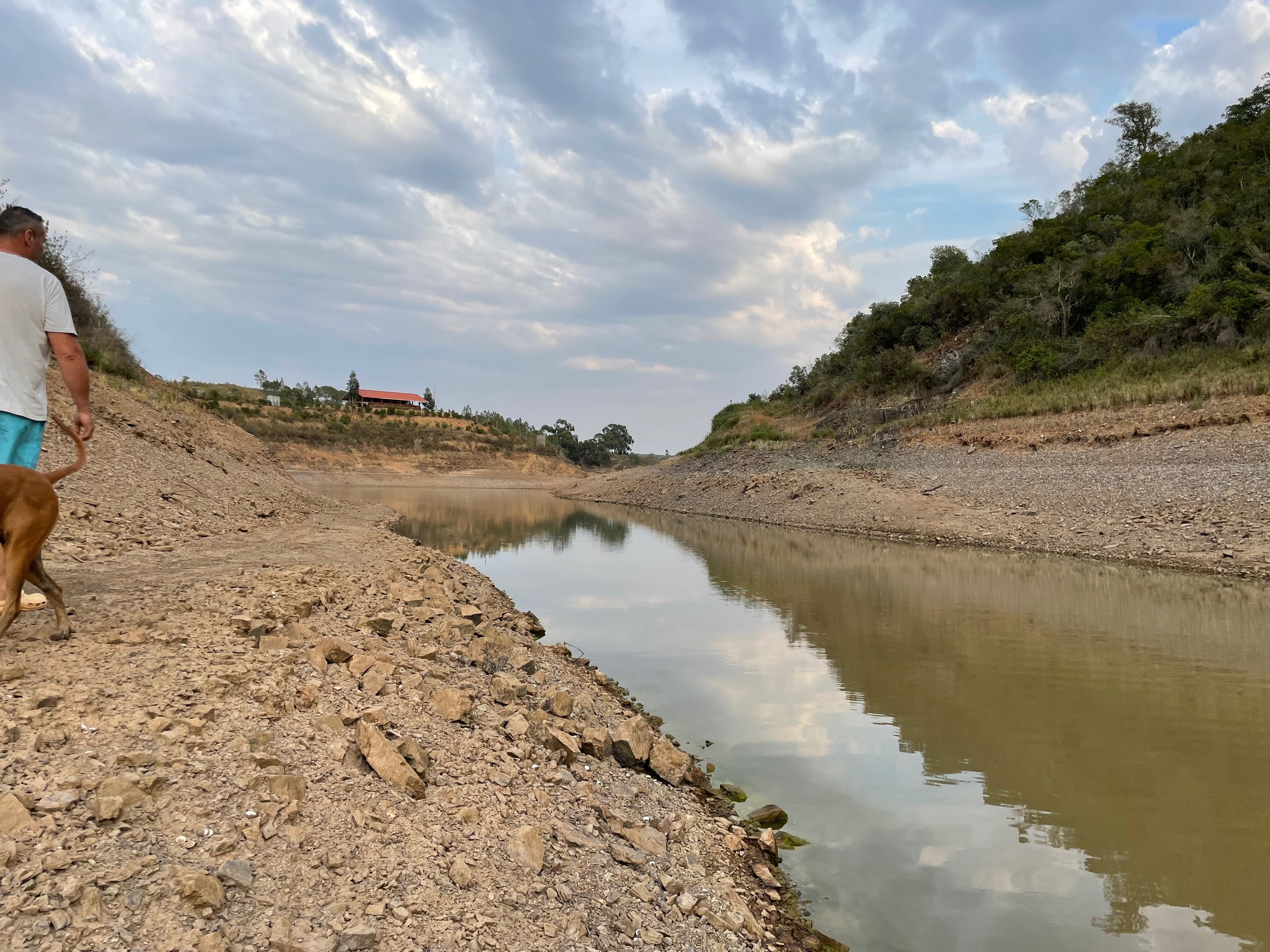 Moradia junto à barragem