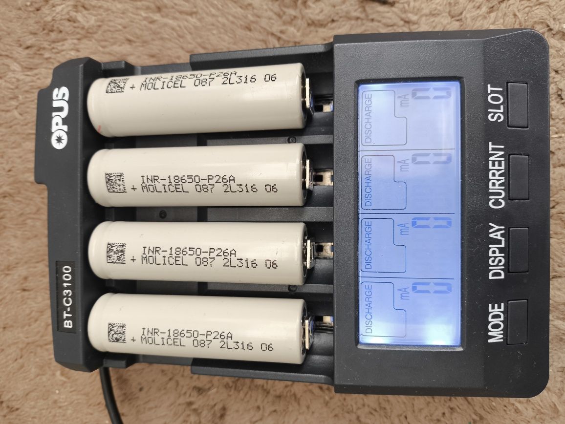 Аккумулятор Molicel P26A 2800mah 35A