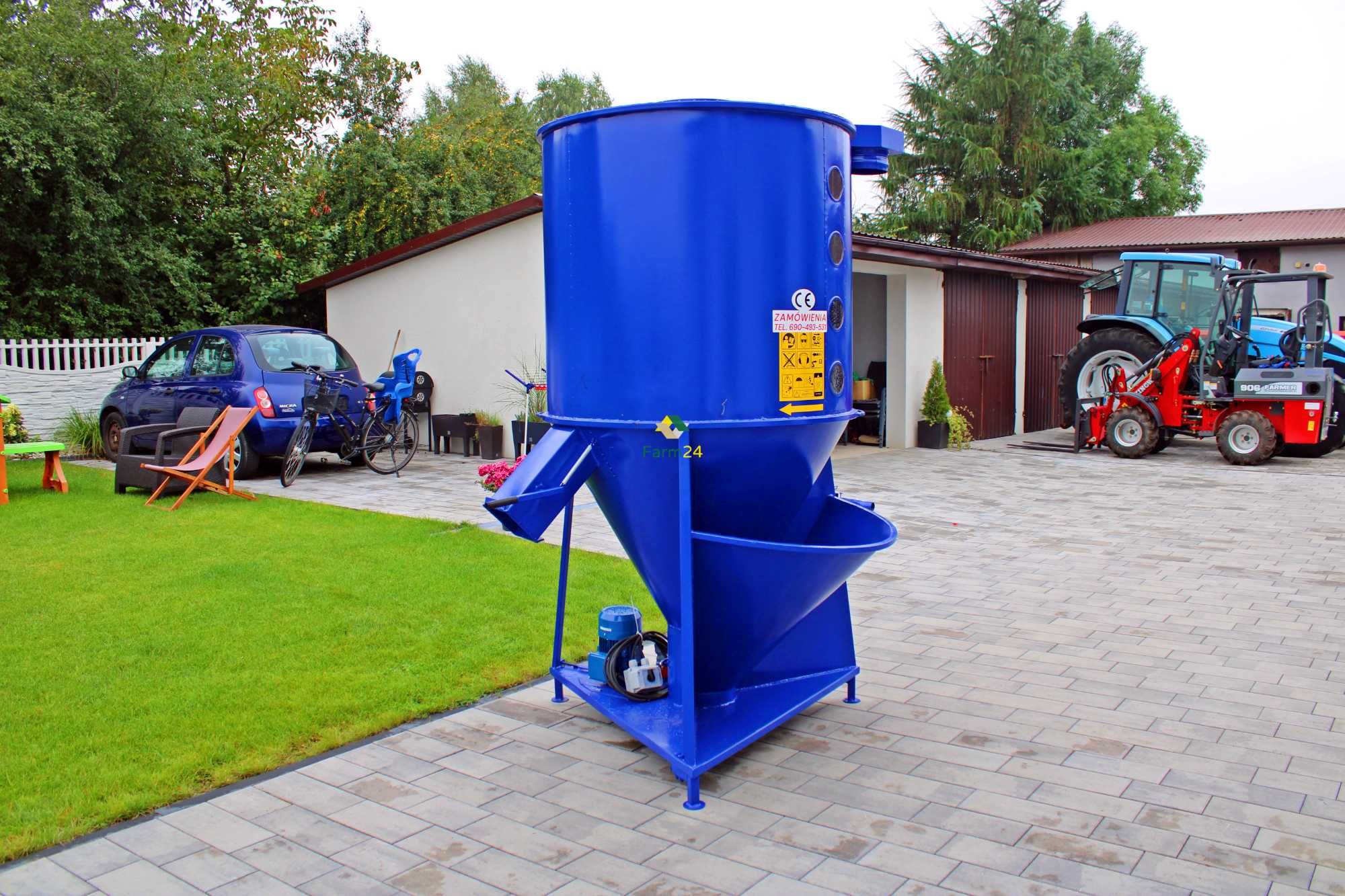 Mieszalnik 500kg 750kg 1t 1,5t 2t Mieszalnik pasz sypkich OSUCH