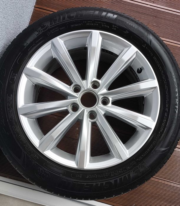 Komplet oryginalnych felg do PASSAT B8, 17 cali, 5X112 , ET 40, 7J,