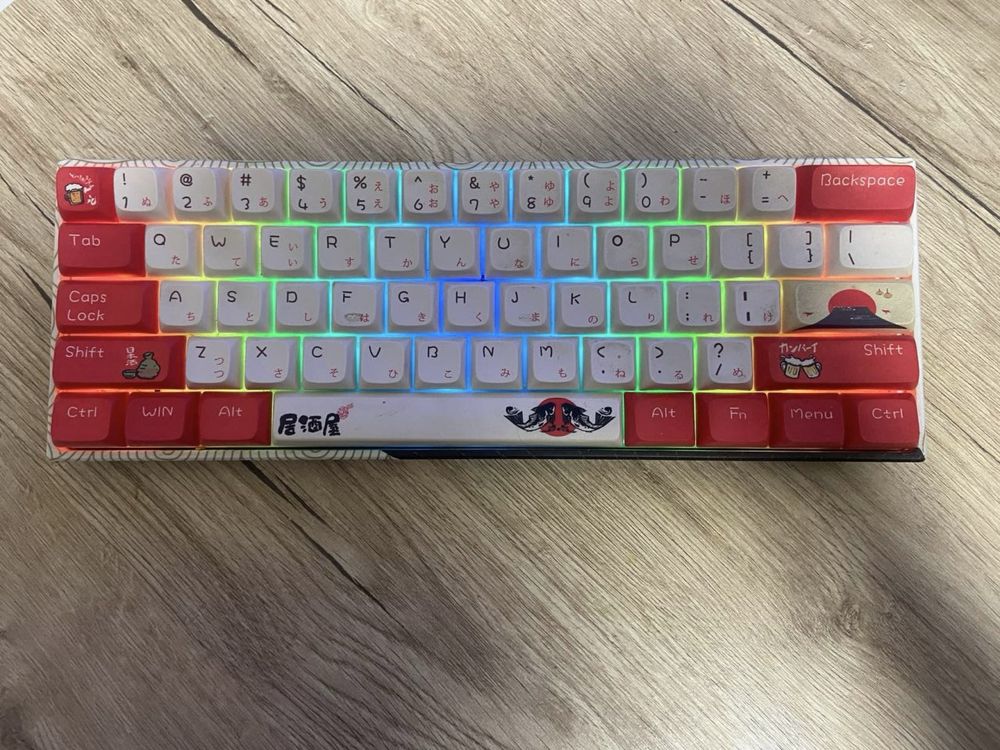 Механічна ігрова клавіатура/ Gateron red
