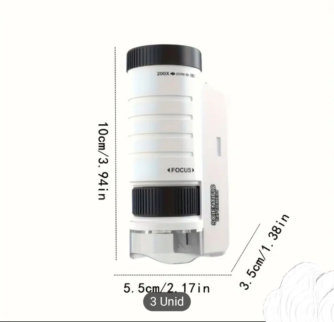 Microscópio portátil