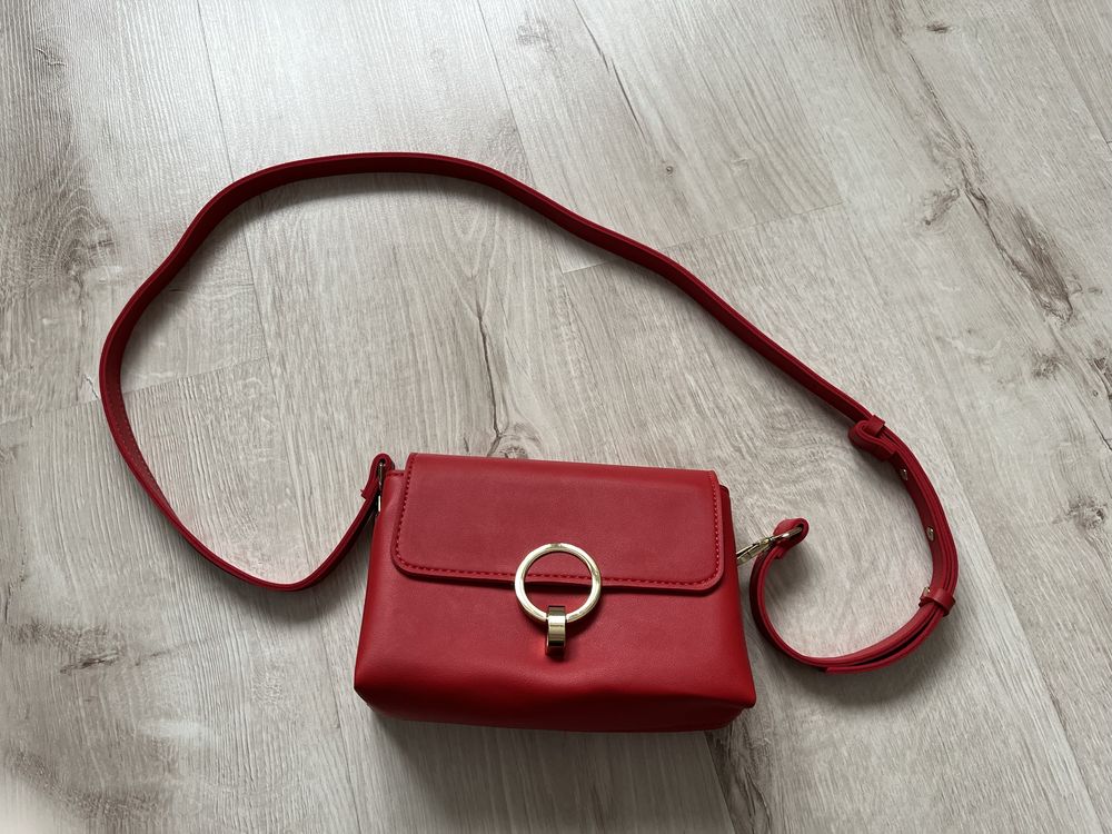 Torebka Topshop czerwona jak nowa