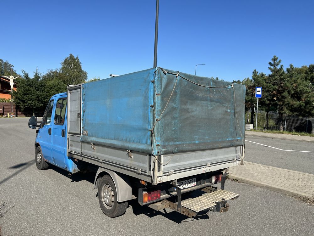 Citroen Jumper Dubel Kabina Skrzynki Plandeka hak Warty Polecenia