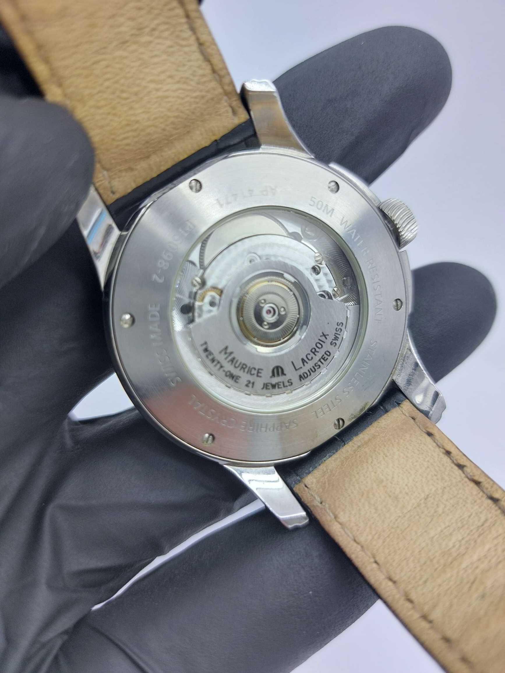 Zegarek Maurice Lacroix Pontos Grand Guichet GMT PT6098