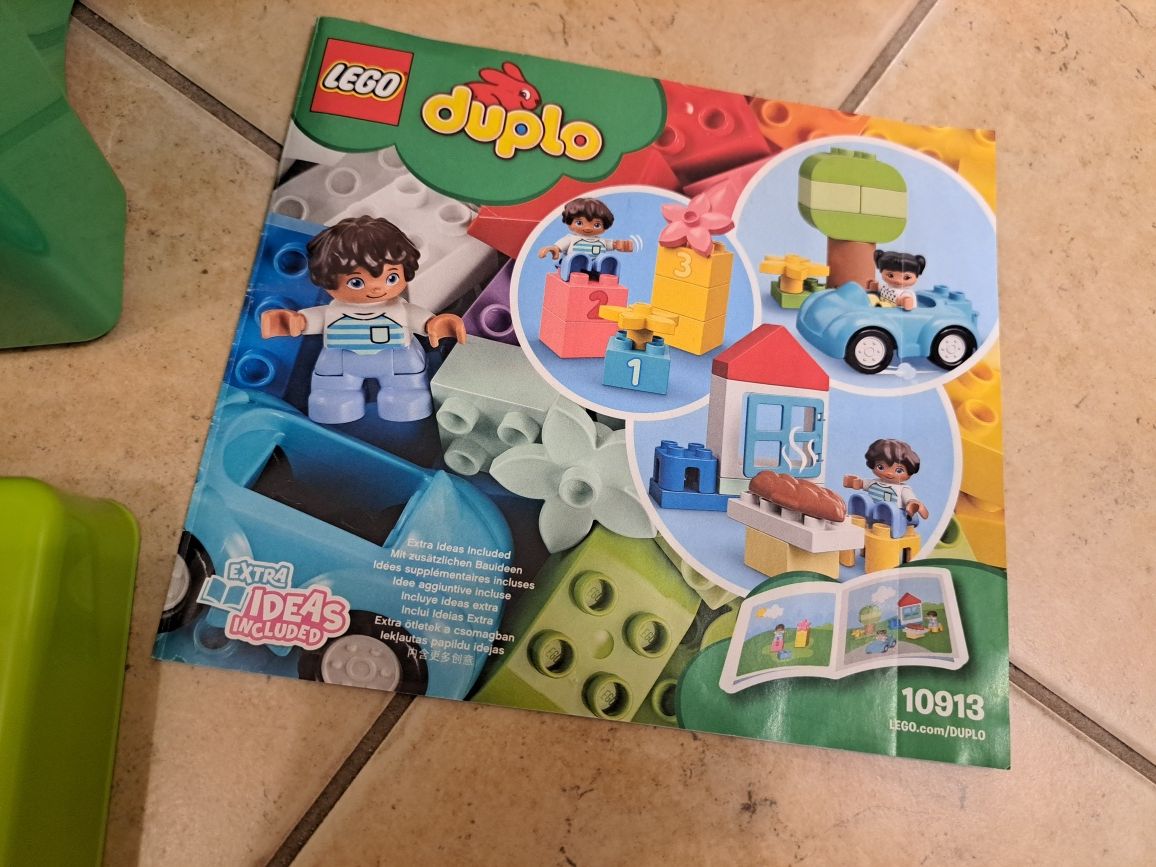 Lego duplo pudełko z Klockami 10913 z instrukcją