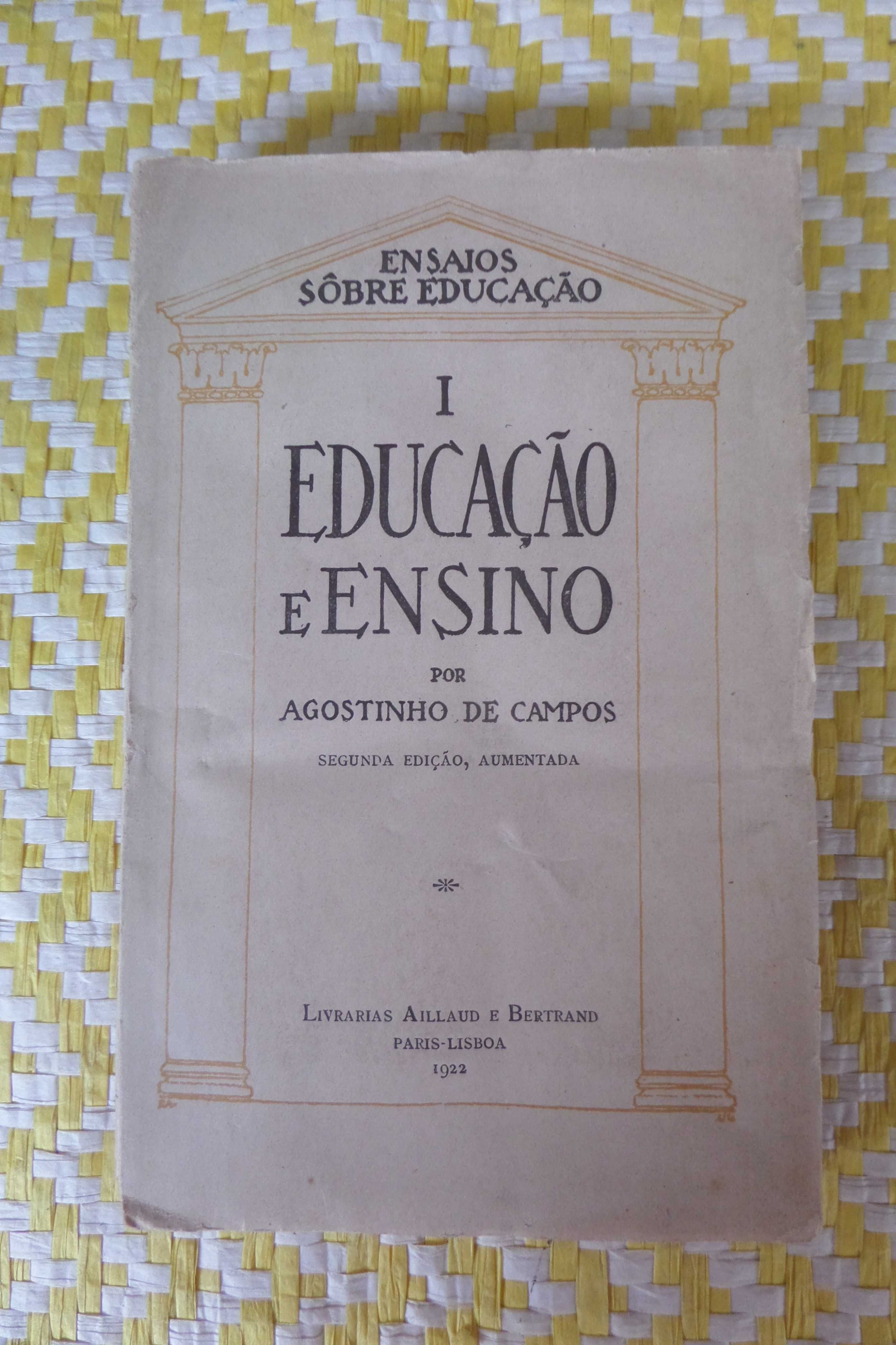 Educação e Ensino - Agostinho de Campos