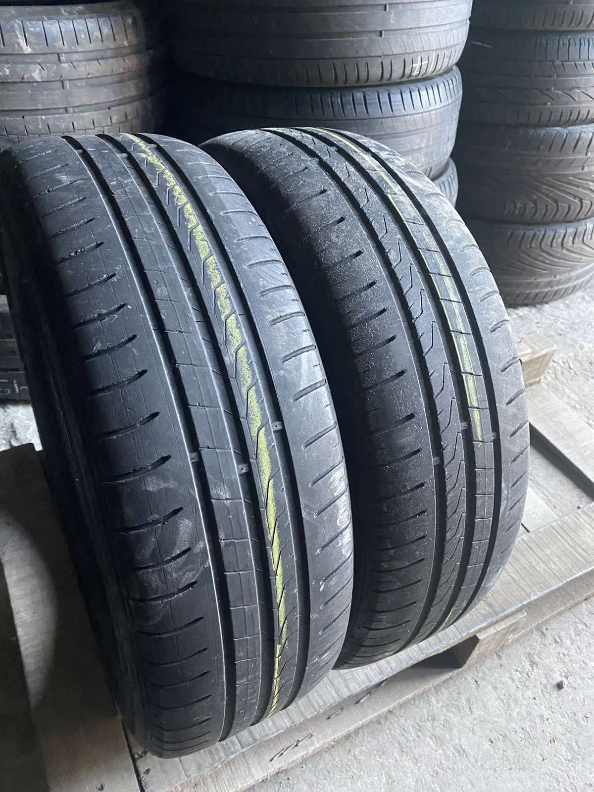 195.65.15 Hankook 2шт лето БУ склад шины резина из Европы 65 R15