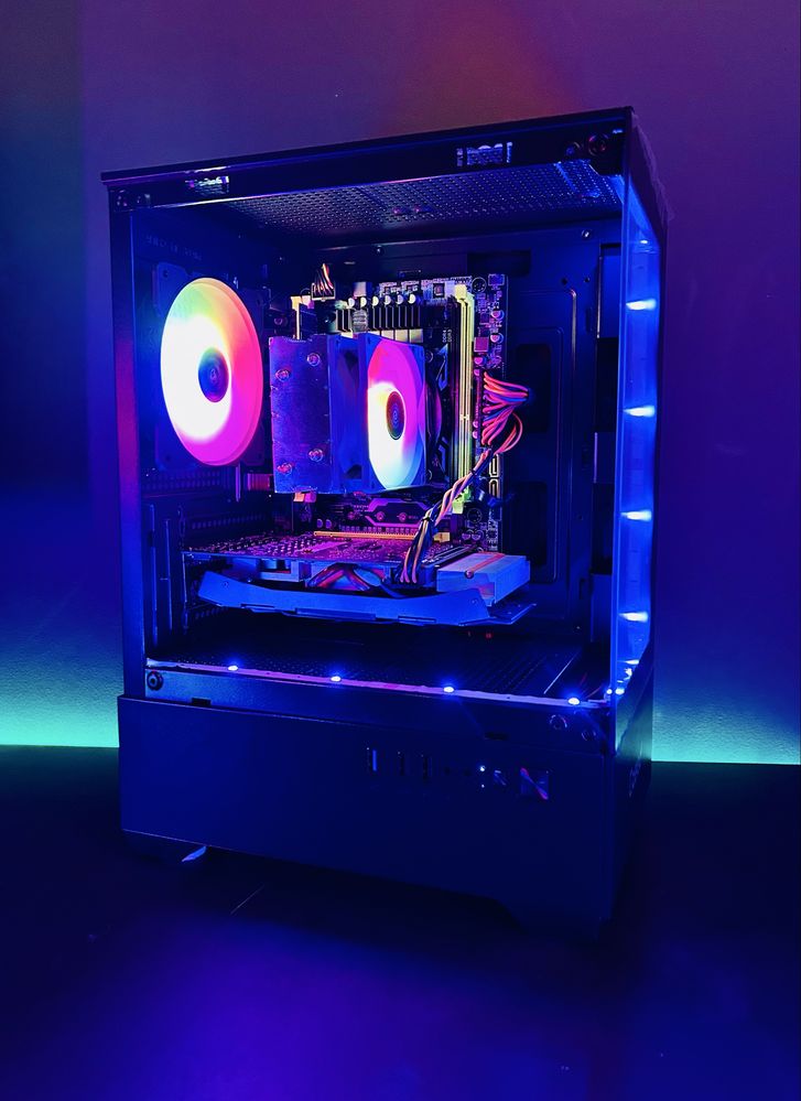 Komputer Do Gier Gamingowy RGB Intel I7 6x3,7Ghz, GTX 1660 S, DDR4 ,M2