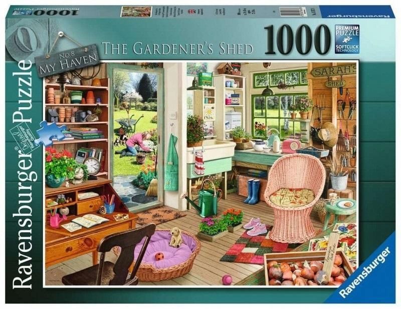 Puzzle 1000 Szopa Ogrodowa, Ravensburger