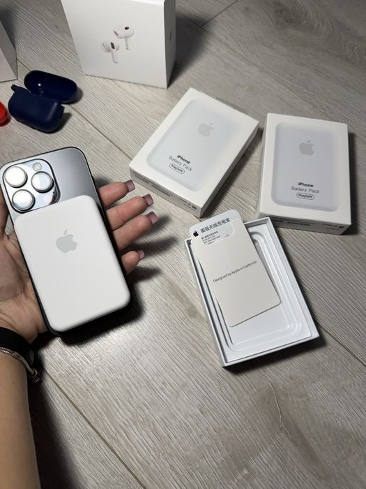 Повер банк для iphone mag cafe