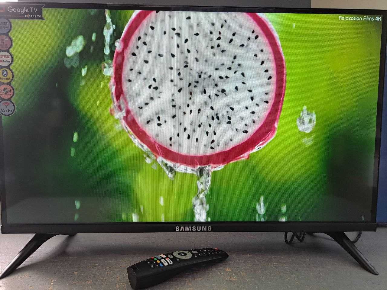Распродажа склада телевизор Самсунг 34" 4K GoogleTV SmartTV 2024 Корея