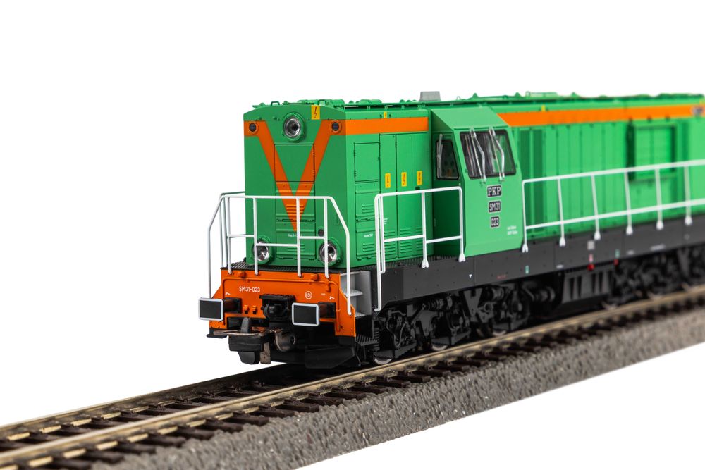 PIKO H0 (52308) - Lokomotywa Spalinowa manewrowa, Typ 411Da SM31, PKP.