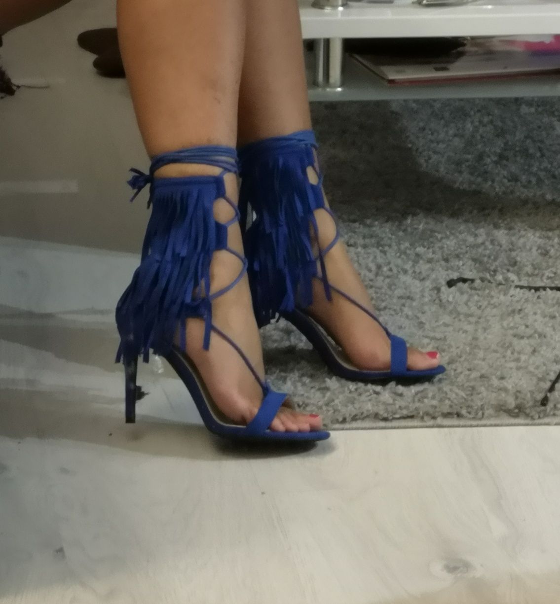 Buty z frędzlami gratis fleki