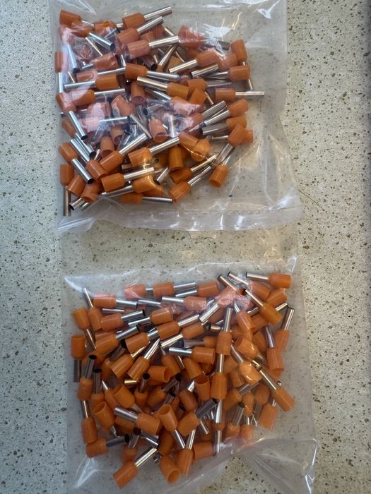 Наконечники втулкові ізольовані Е4009, Е4012