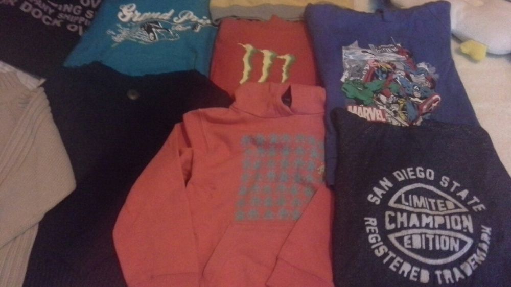 Lote camisolas de menino 6 anos