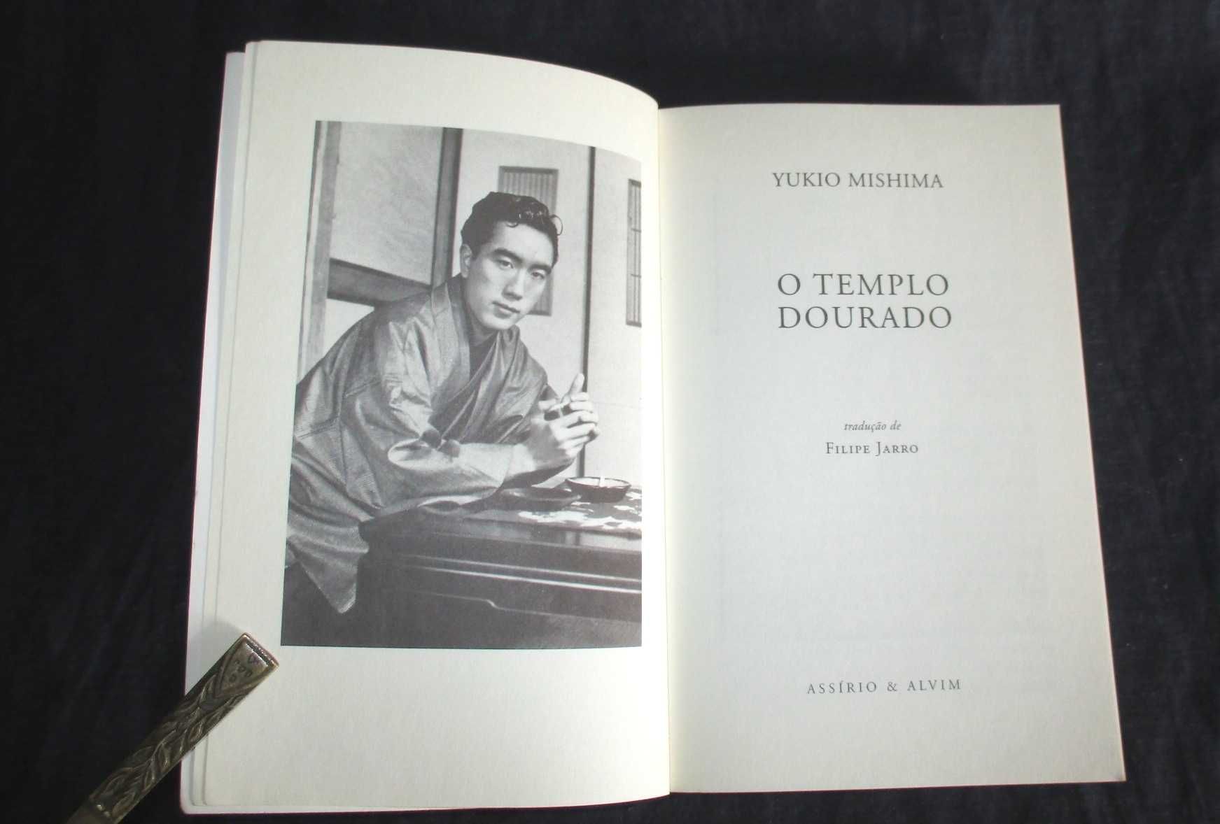 Livro O Templo Dourado Yukio Mishima