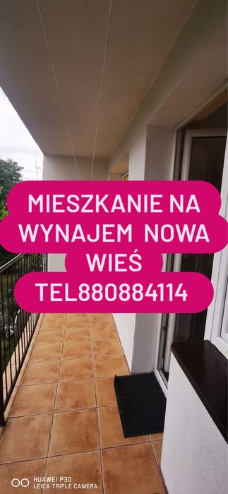 Wynajem mieszkanie Nowa Wieś