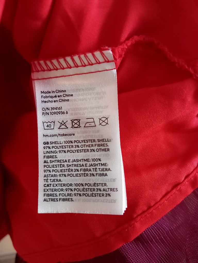 Sukienka dziewczęca H&M rozmiar 122