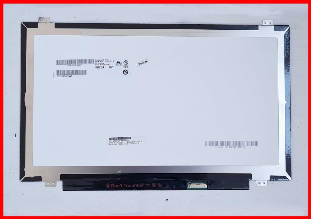 FullHD 30pinl B140HTN01,  NV140FHM, LTN140HL, LP140WF, B140HAN матрица