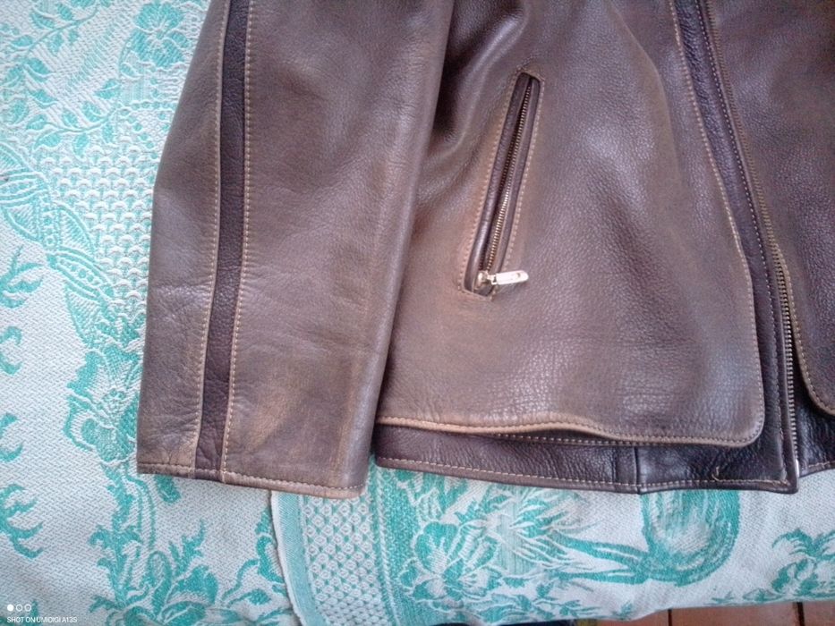 Куртка шкіряна чоловіча 3XL