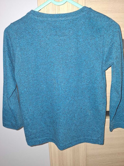 bluza bluzka chłopięca długi rękaw niebieska Reserved rozm. 98
