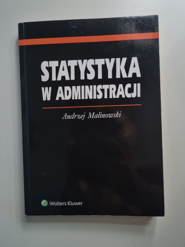 Statystyka w administracji Andrzej Malinowski