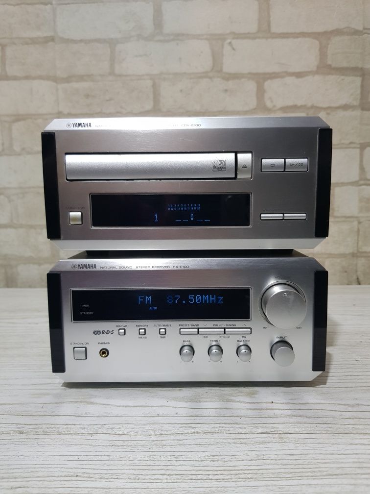FM/AM Стерео ресивер/підсилювач/CD  Yamaha RX-E100/CDX E 100, 2*60