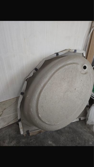 Banheira oval nova