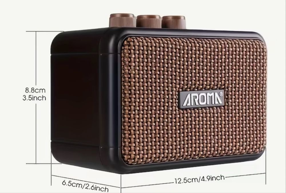 AROMA AG-04 Міні електрогітарний підсилювач з бездротовим зв’язком