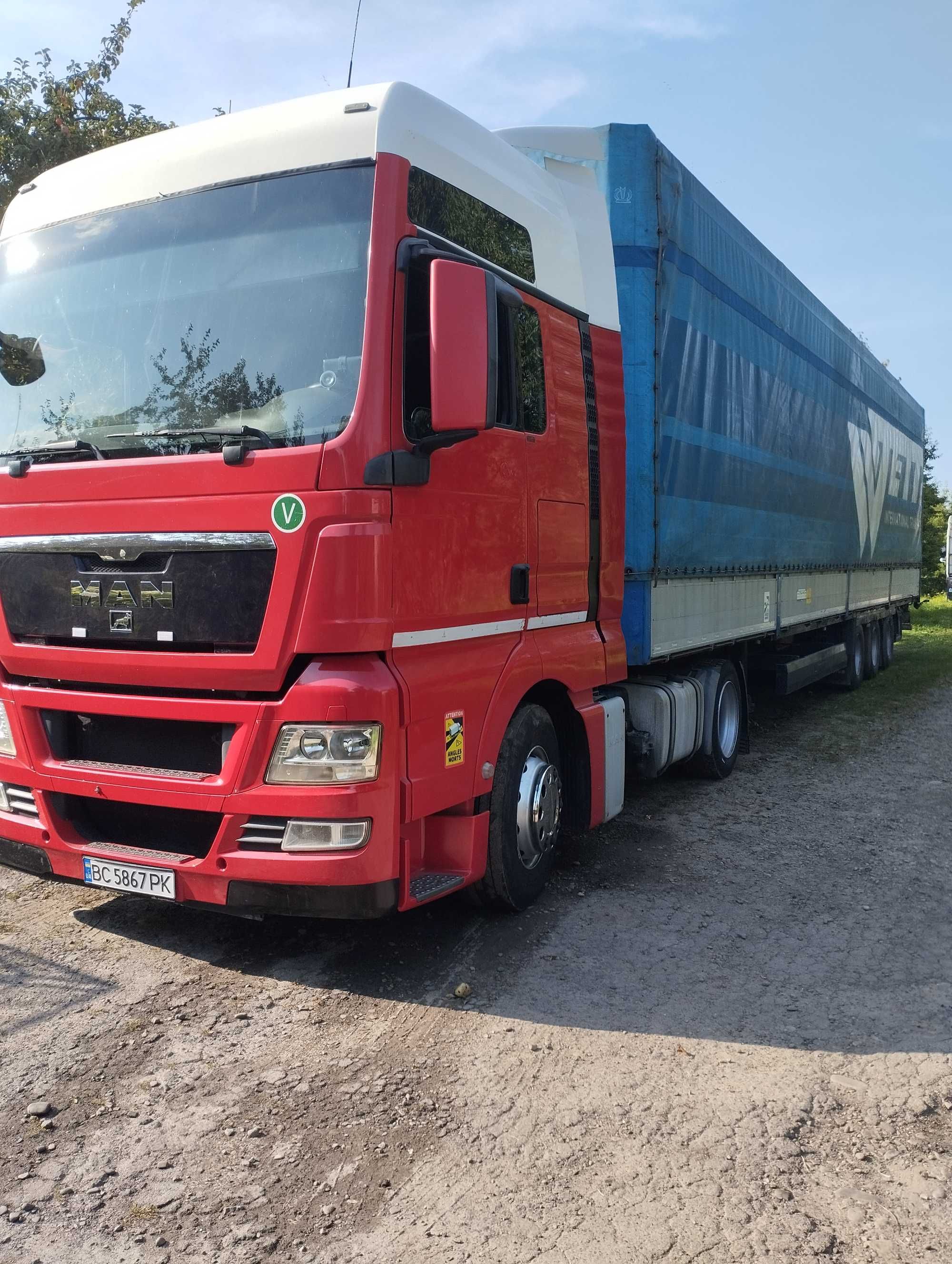 Продам напів причіп KRONE