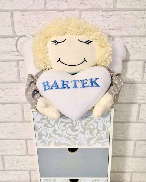 Aniołek prezent upominek chrzest urodziny