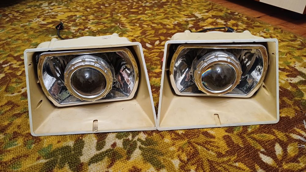 Bi led 3.0" лінзи, линзы h4 6000k 80w ціна за пару.фари таврія,славута
