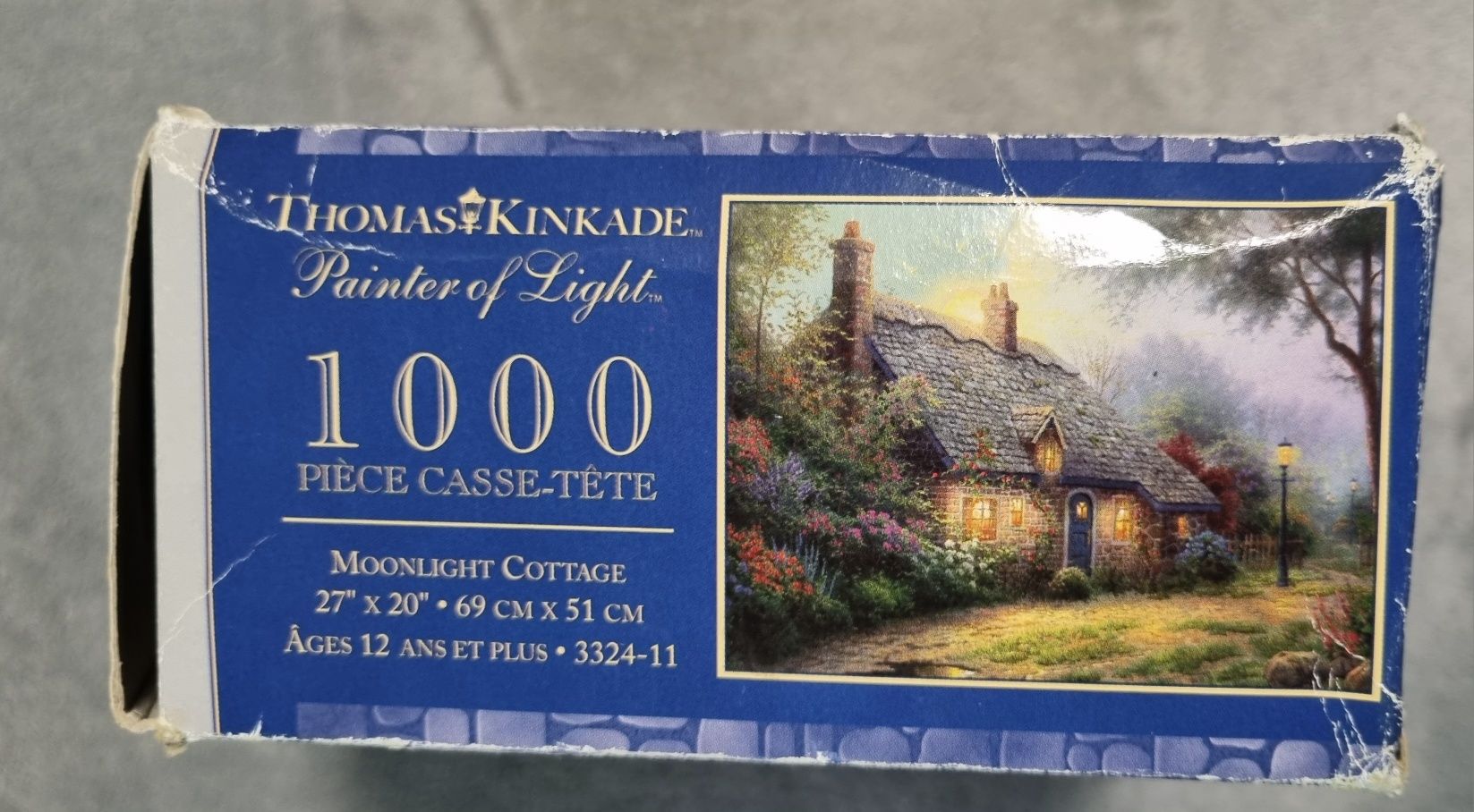 Puzzle caeco 1000 el . Domek Thomas Kinkade Domek. Stary wzór.