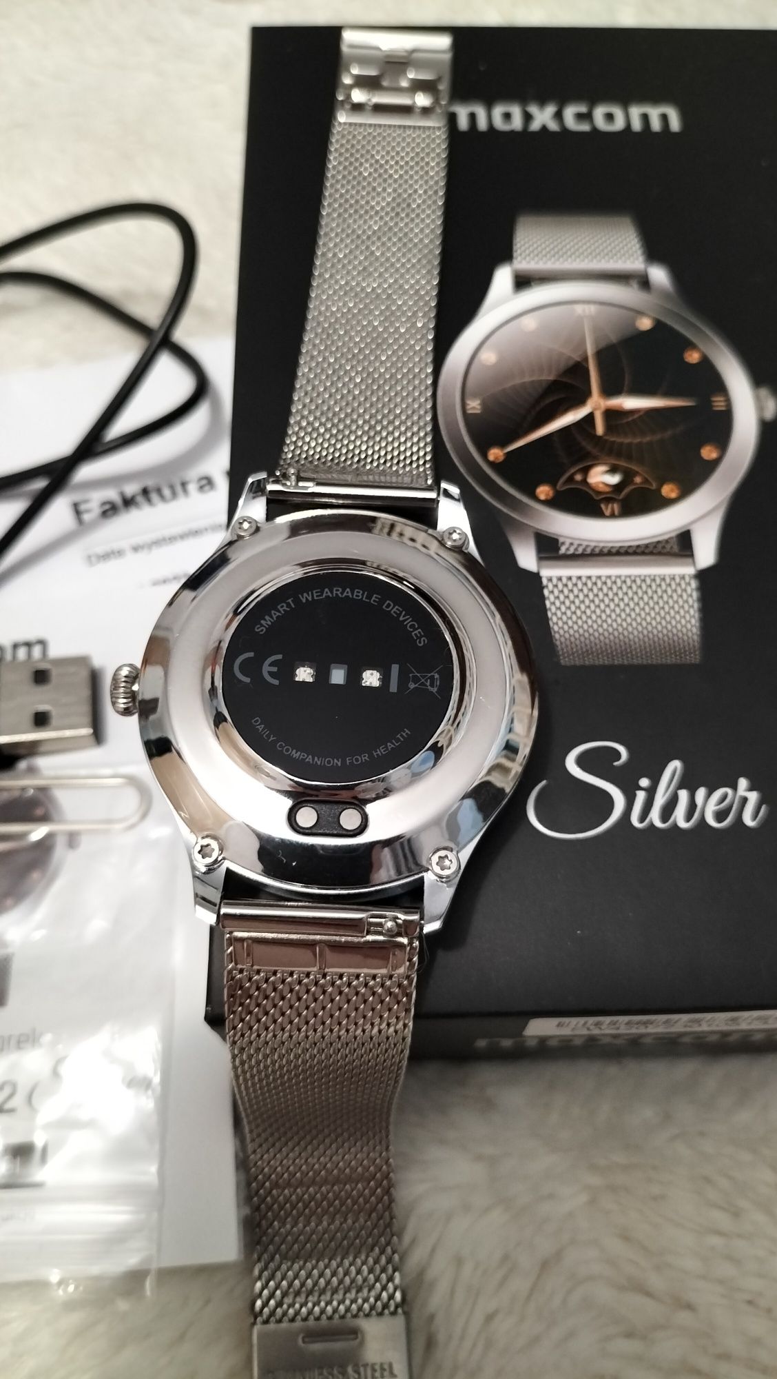 Smartwatch Maxcom FW42 Silver