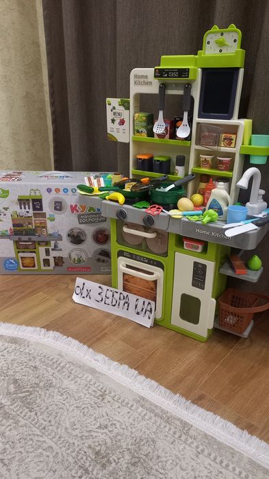 Кухня 80см нові 63 акс.,пар,вода,світ,звук,кошик,