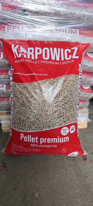 Pellet sosnowy 6mm czysta trocina Certyfikat EN A1 Dostawa Hurt