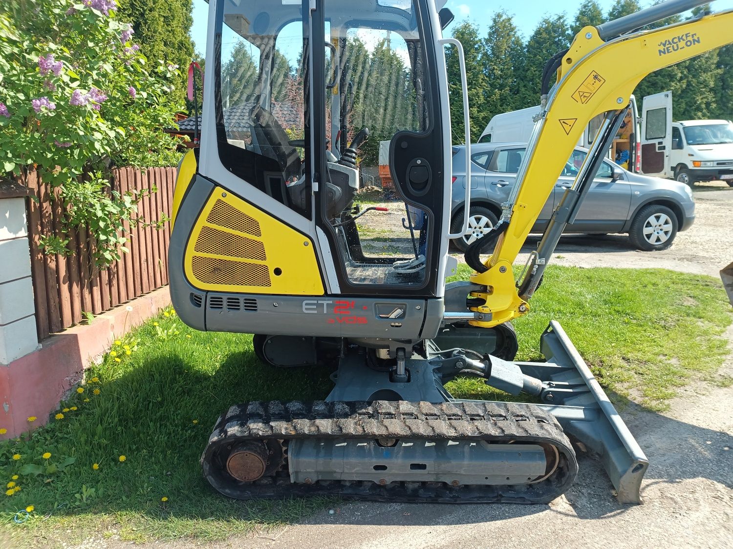 Minikoparka Wacker Neuson ET24 VDS 2018r. Zadbana Nowe Gąsiennice