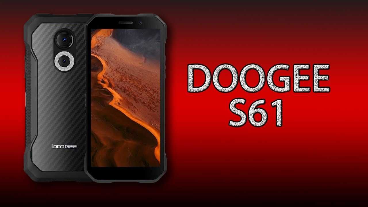 Захищений телефон Doogee S61 6/64Gb нічне бачення Sony IMX350 20MP