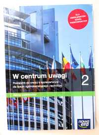 W centrum uwagi 2. Liceum i technikum. Podręcznik do WOS